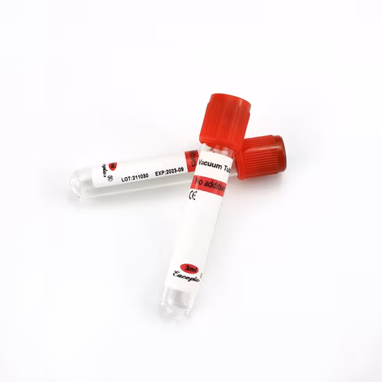 Tubo de coleta de sangue a vácuo de coágulo