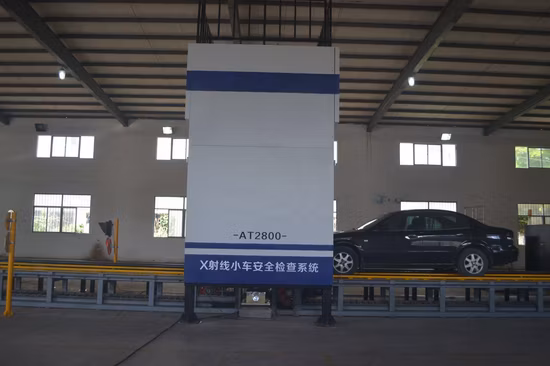 Máquina de raios X Sistema de segurança de raios X para varredura de carros, veículos 300kv