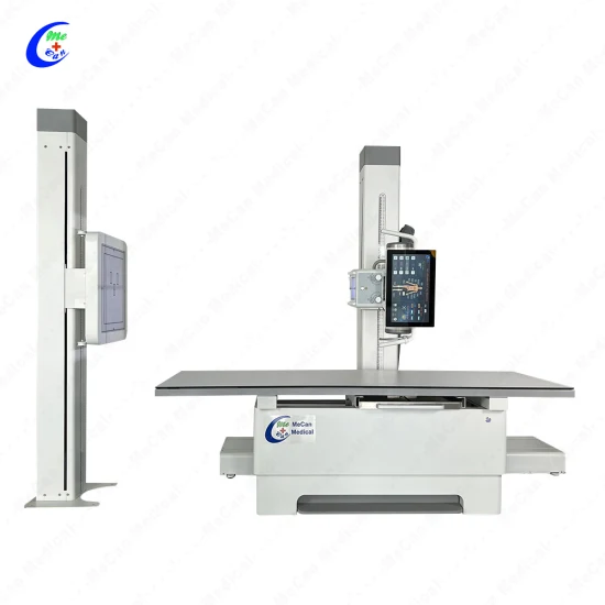 32kw 50kw alta frequência 500mA Chest Dr Digital Raio X Médico Mesa de Raio X Digital Máquina de Raio X Radiografia para Hospital